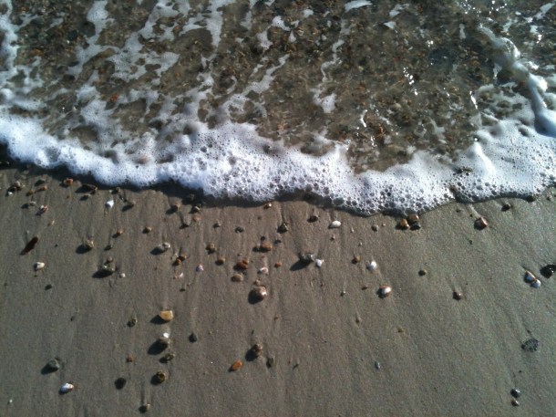 A little foam and stone