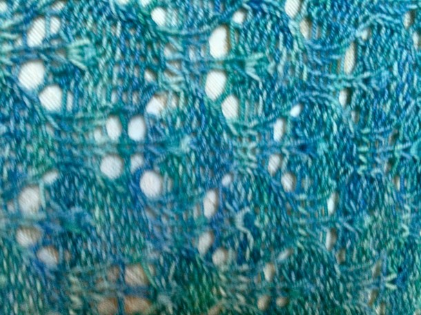 Vignetto Shawl-- lace, lace, lace!