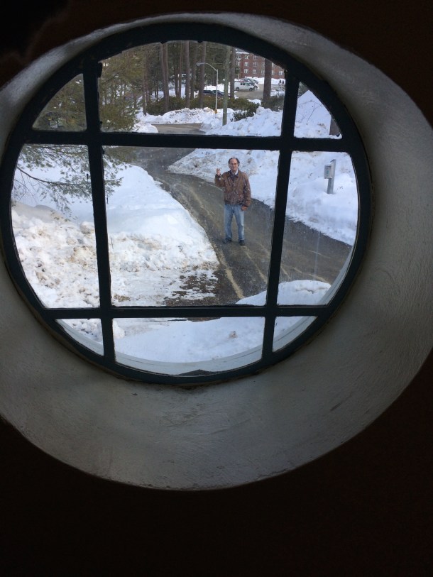 Famous McLaughlin Window- known for nightly good byes